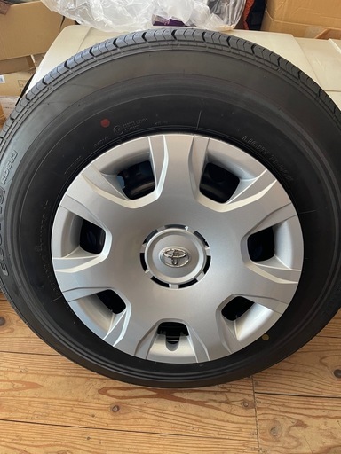 ブリヂストンタイヤ4本セット（スチールホイル付）