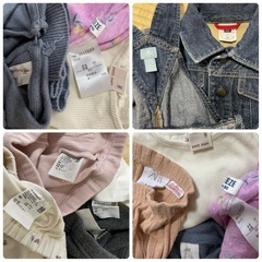 【70〜80】未使用あり ブランド28着 ドレス ジージャン オーバーオールの画像