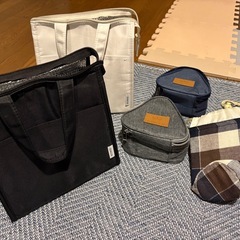 お弁当袋　おにぎり袋　ペットボトルカバーの画像