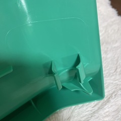 【美品】白いわんぱくジム　すべり台 peopleの画像