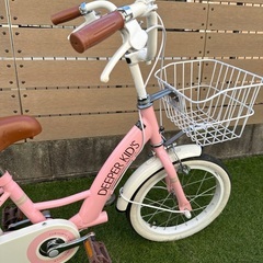 子供用自転車（女の子用）16インチの画像