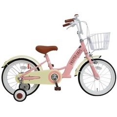 子供用自転車（女の子用）16インチの画像