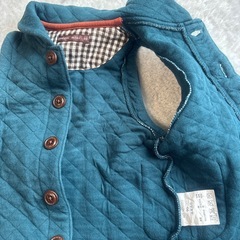 90cm S tudio miniキルティングベストの画像