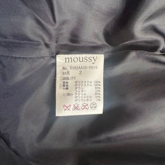 moussyダウンコートの画像