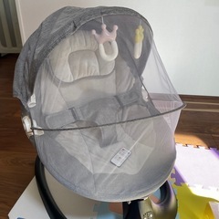 【美品】　電動バウンサー　ゆりかご　　バウンサーの画像