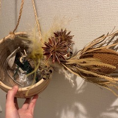 🧚🏻SUUドライフラワー・H&Mカゴの画像