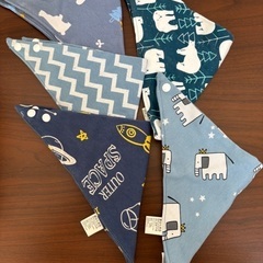 ベビースタイ　5枚セット　未使用品の画像