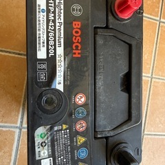 値下げしましたバッテリーBOSCH M42L/60B20L Hightec Premium【アイドリングストップ車対応】の画像