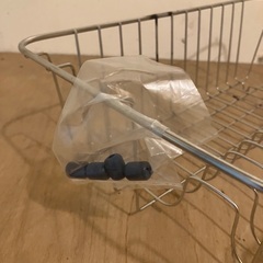 食器水切りカゴ　ステンレス製の画像