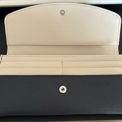 《美品》長財布⭐️ILLUMS バイカラー長財布 （ネイビー）の画像