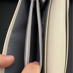《美品》長財布⭐️ILLUMS バイカラー長財布 （ネイビー）の画像