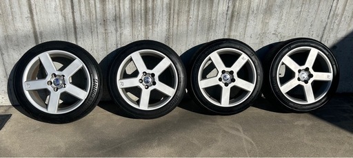 ボルボ　V70R ホイール　タイヤセット