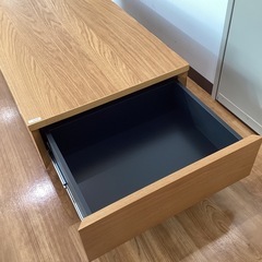 引き出し収納リビングテーブル【町田市再生家具】252539の画像