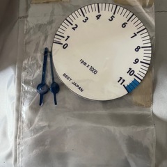 ホンダ　cbx400f 新品メーターパネル　白の画像