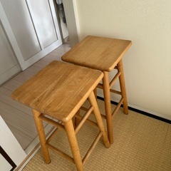 イス　チェア　椅子　2セットの画像