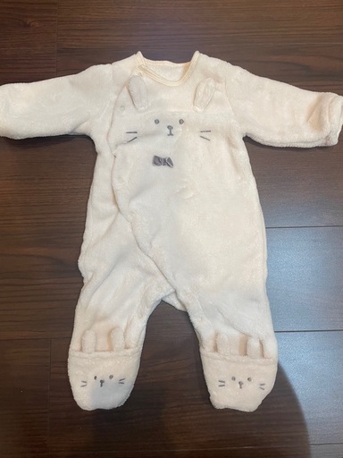 うさぎロンパース60サイズ (のの) 新丸子のマタニティ用品の中古