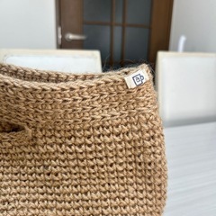 麻紐バッグ　新品　未使用の画像