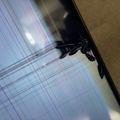 65型液晶テレビ【　液晶割れ　】　の画像