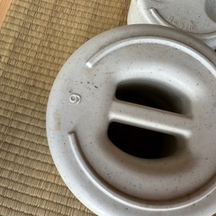 漬物石4つきれいですの画像