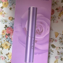 ブラシアイロン　ヘアアイロン　充電式
の画像