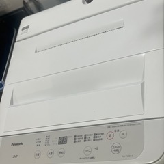 送料・設置込み可　洗濯機　5kg Panasonic 2020年【分解クリーニング済み】の画像