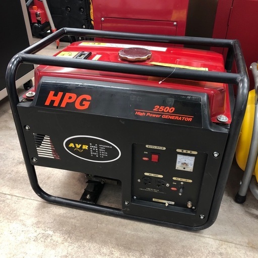 【店頭お渡し限定】(25-12-5)ワキタ　エンジン式発電機　HPG2500-6