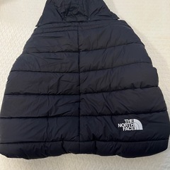 【美品】THE NORTH FACE フード付きベビー用ブランケットの画像