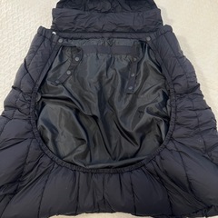 【美品】THE NORTH FACE フード付きベビー用ブランケットの画像