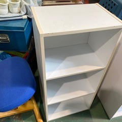 カラーボックス 白の画像