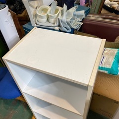 カラーボックス 白の画像