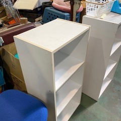 カラーボックス 白の画像