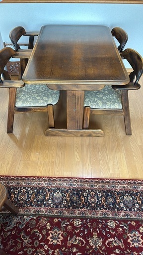 希少！ 欧州・欧米メルスマンファニチャー　ダイニングテーブル