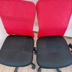 3脚まとめて/キャスター付きデスクチェアの画像