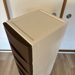 収納　カラーボックス　５段の画像
