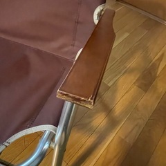 キャプテンスタッグ　アウトドアベンチ　鹿ベンチの画像