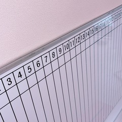 月予定表ホワイトボードの画像