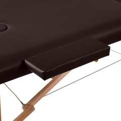 マッサージベッド 折りたたみ コンパクト 超軽量 ブラウン 美品 (まma