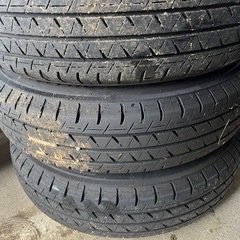 ノーマルタイヤ‼️ サクシード バン ノーマル タイヤの画像