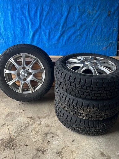 スタッドレス‼️ ダンロップ 155／ 65R 13  73Q