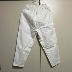 ホワイトパンツ　フリーサイズの画像
