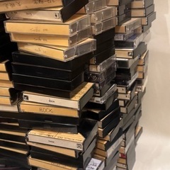 ☆カセットテープ　３５０本　差し上げます☆の画像