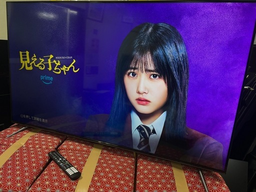 TCL 55インチ テレビ Google TV スマートテレ2023年製 小売 超美品