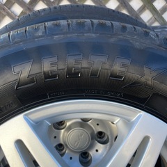 夏タイヤ&アルミホイルセットの画像