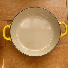 お取引中:ル・クルーゼ　鍋（浅型）の画像