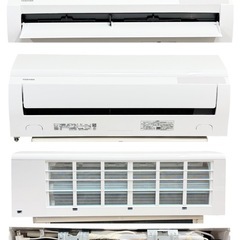 ◯極美品 2025年製 主に6畳用 東芝 ルームエアコン 2.2kW TOSHIBA RAS-2215T セルフクリーン マジック洗浄熱交換器 中古品■ジモティ姫路の画像
