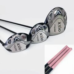 XXIO フェアウッド 6代目 PHYZⅢ ゴルフセット 11本セット キャディバッグ ゴルフクラブ ダンロップ ブリヂストンス 中古の画像