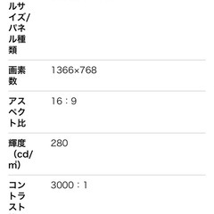 39インチ　テレビの画像