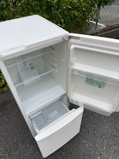 北九州市内配送無料　保証付き パナソニックNR-B14BW-W 冷蔵庫 マットバニラホワイト [138L /2ドア /右開きタイプ