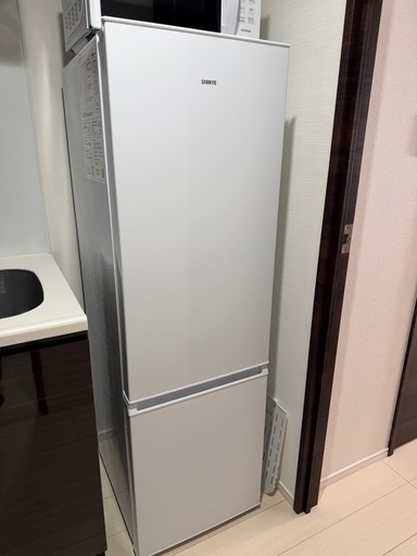 SAMKYO 165L 冷蔵庫 右開き