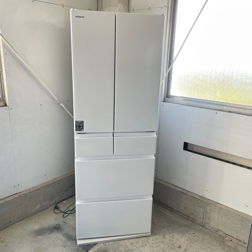 HITACHI 日立 ノンフロン冷凍冷蔵庫 R-HW49V 2024年製 6ドア 485L